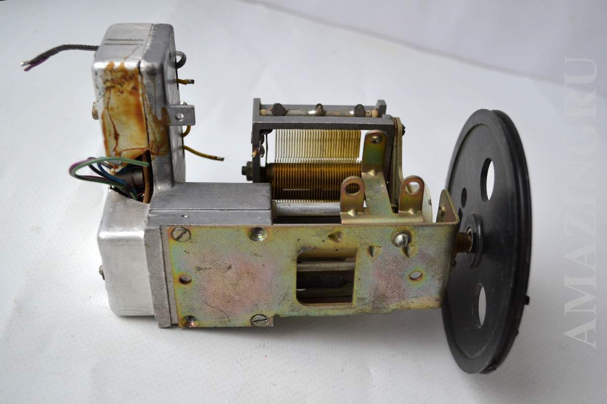 Air Variable Capacitor Vintage Soviet USSR Working!_1_2_3_4_5