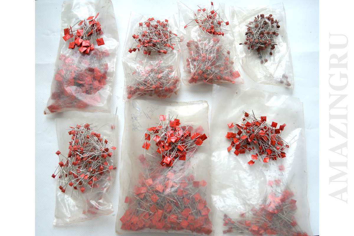 Mix Vintage Soviet Ceramic Capacitors NOS