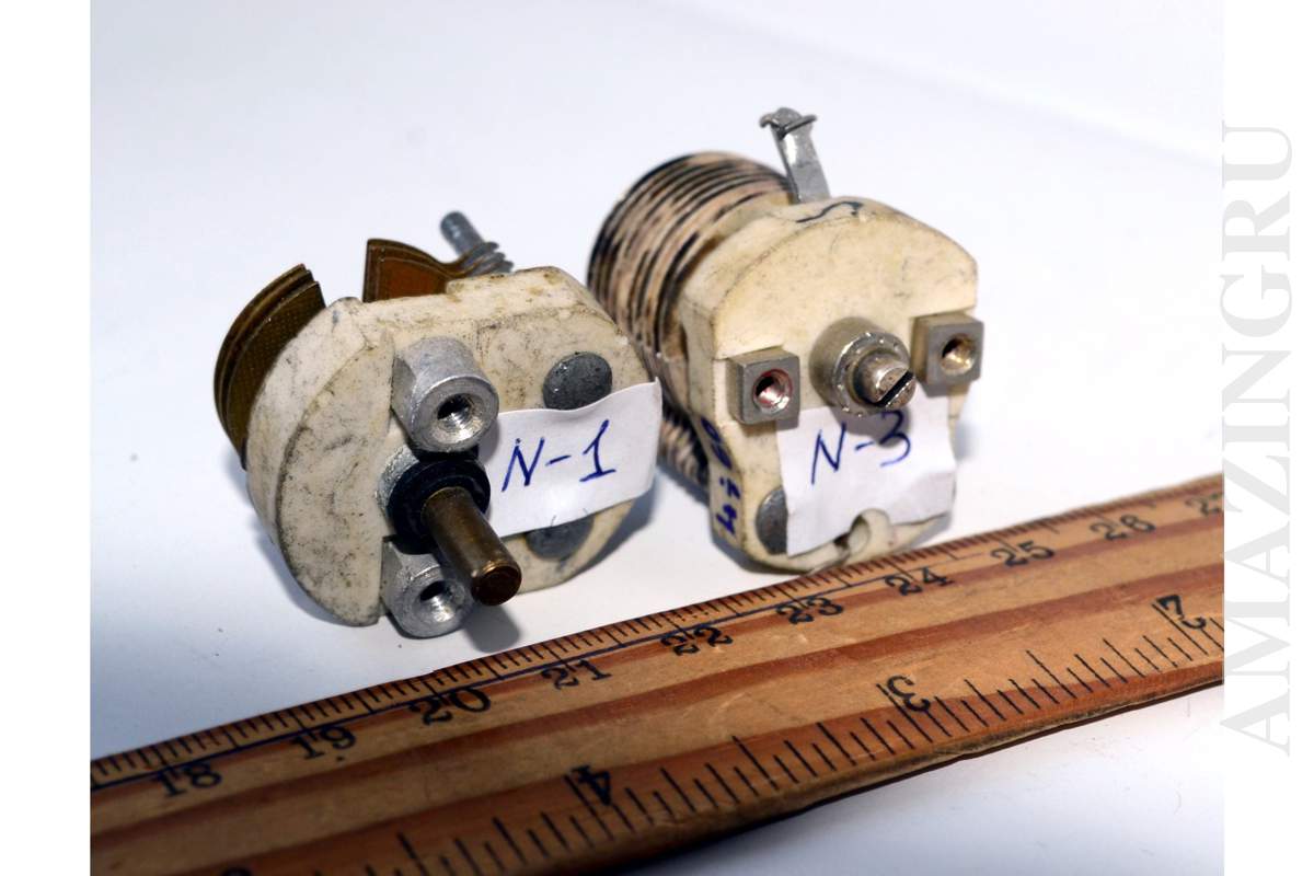 One Section Air Variable Capacitor 4-22pF, 4-60pF Vintage Soviet USSR One Section Air Variable Capacitor 4-22pF, 4-60pF Vintage Soviet USSR
