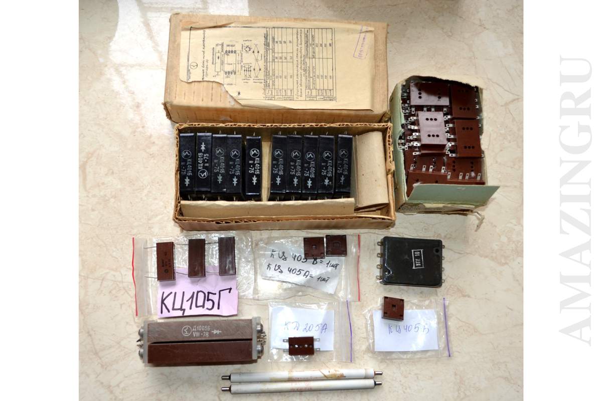 Mix Silicon Power Block Diode D1005B, KC403V, KC401B... Soviet NEW_1_2_3_4
