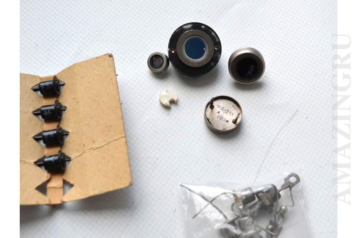 Set of Mix Silicon Power Block Diode, Zener Diode, PNP Transistor Soviet USSR_1_2