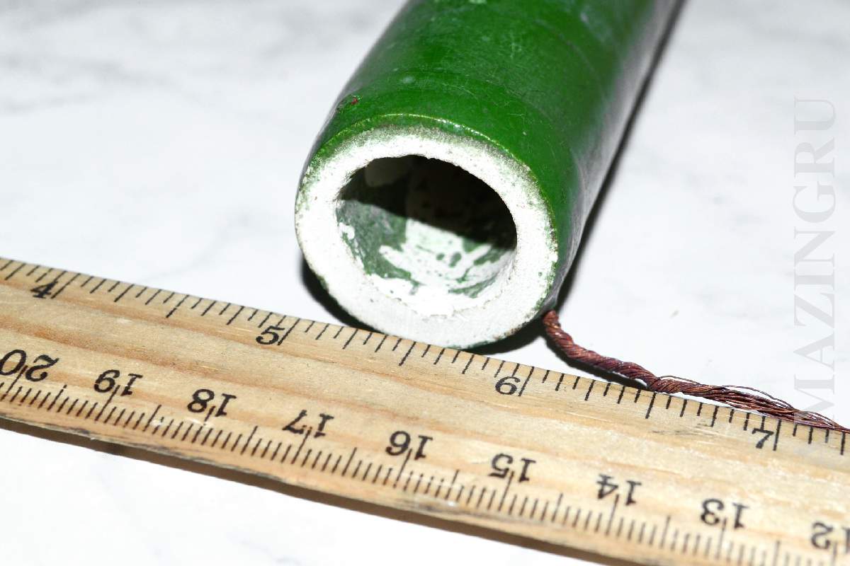 1x PE-150 Wirewound Ceramic Resistor 10 Ohm 150W 5% Russian Soviet NEW_2