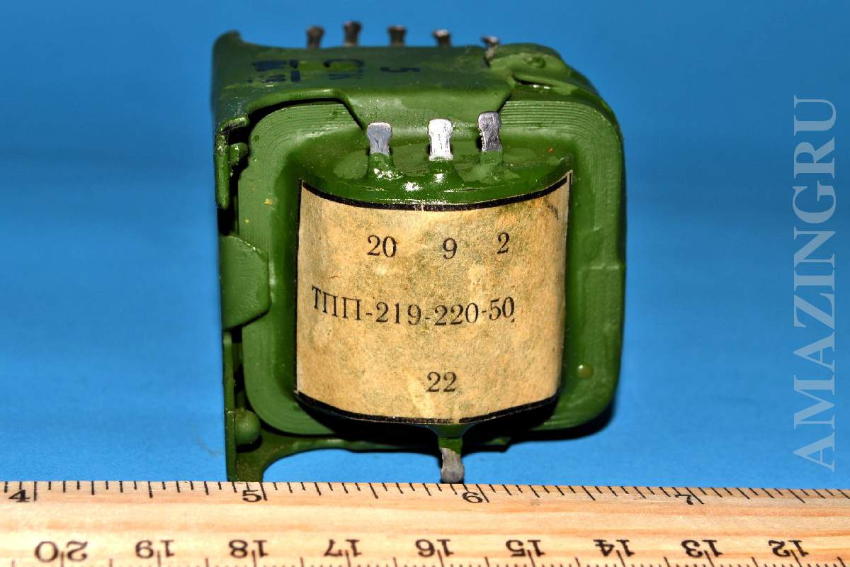 Military Vintage Transformer TPP-219-220-50 220V 50Hz Russian Soviet NEW in BOX_5