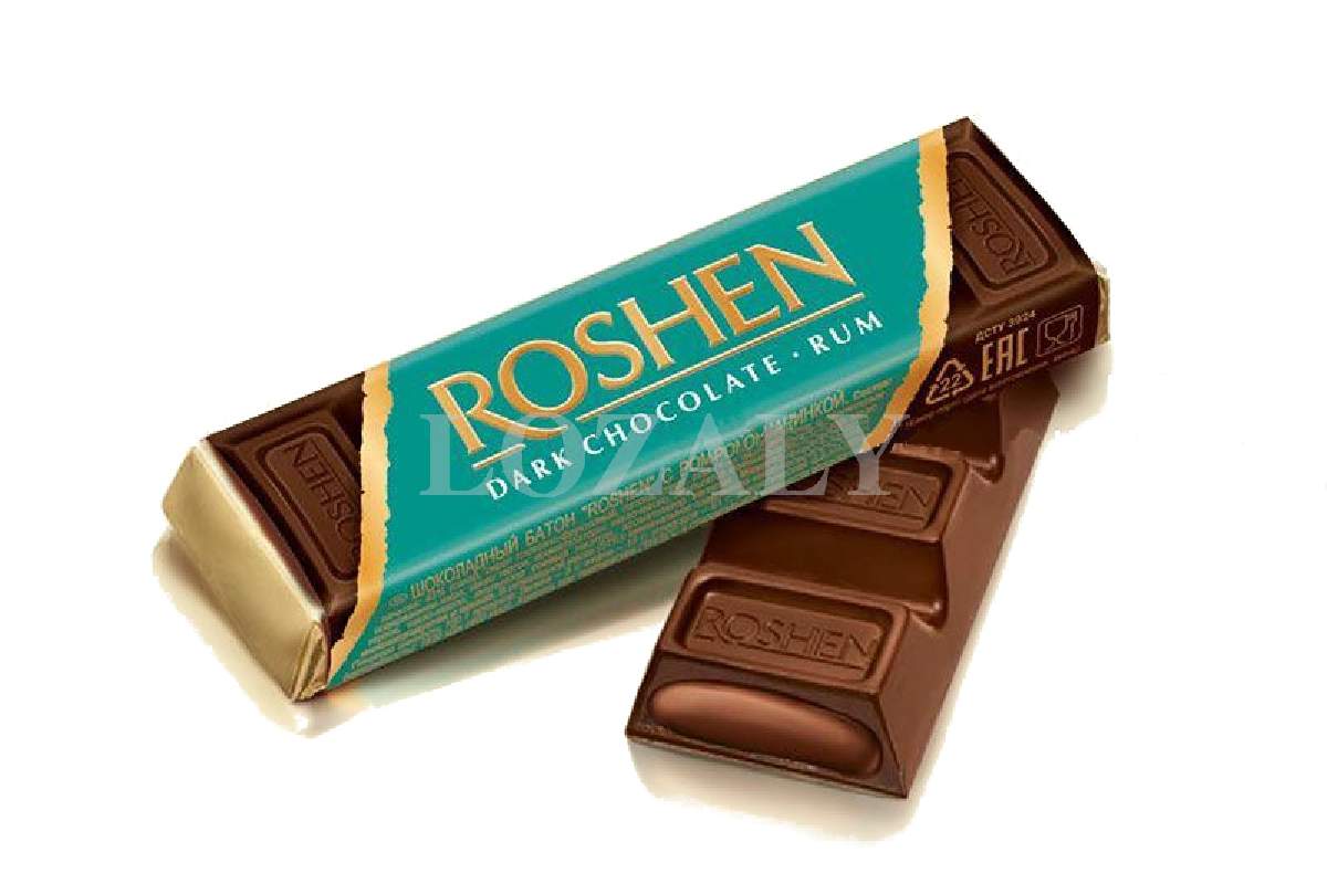 Ukrainian Sweets ROSHEN Candy Dark Milk Chocolate Bars with Filling ...