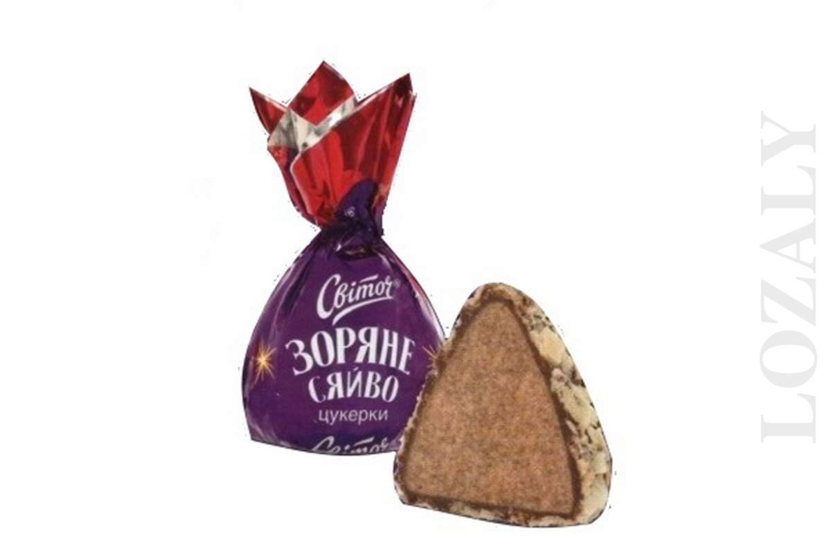Ukrainian Sweets Svitoch Milk Chocolate Candy 