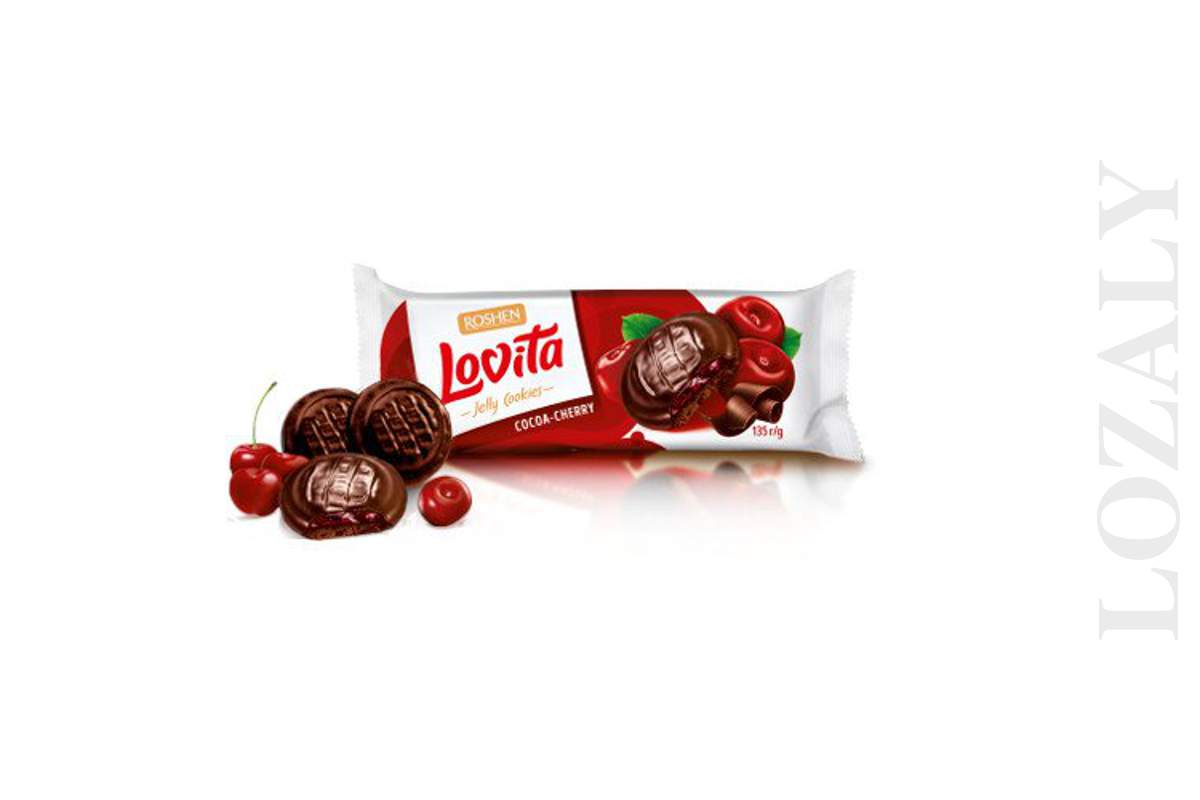 Ukrainian Sweets ROSHEN Jelly Cookies 
