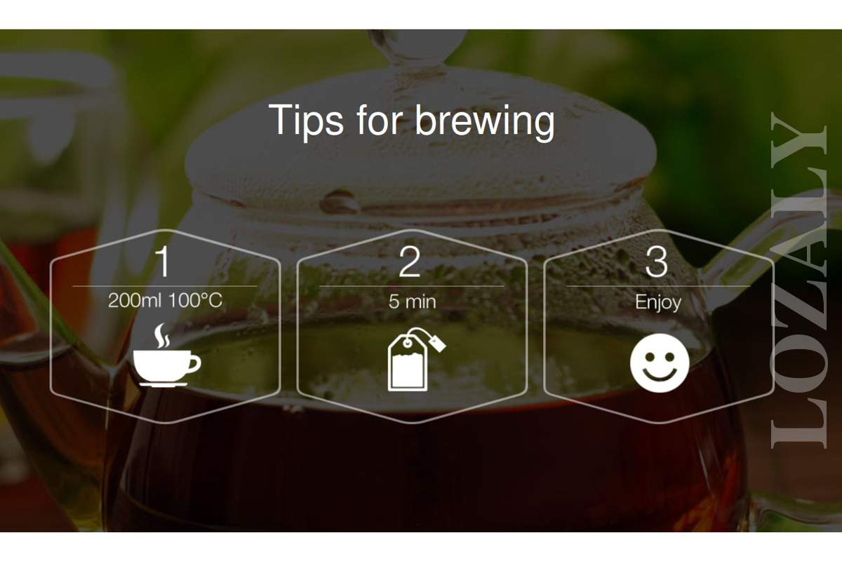 Ukrainian Natural Herbal and Berry Tea Blend LOVARE Ginger &amp; Lemon 20 Tea Bags_1