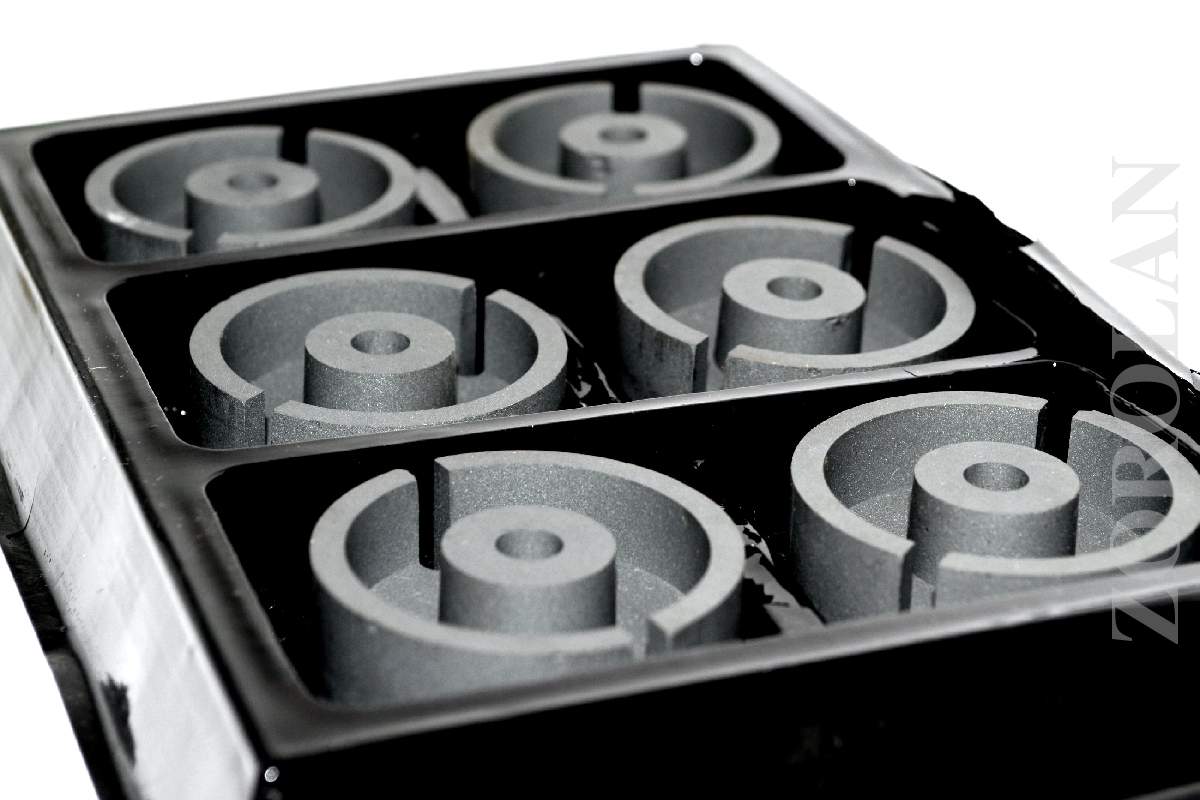 6x Ferrite Pot Core M2000NM1-16 48 x 15.5 mm Russian Soviet USSR NEW