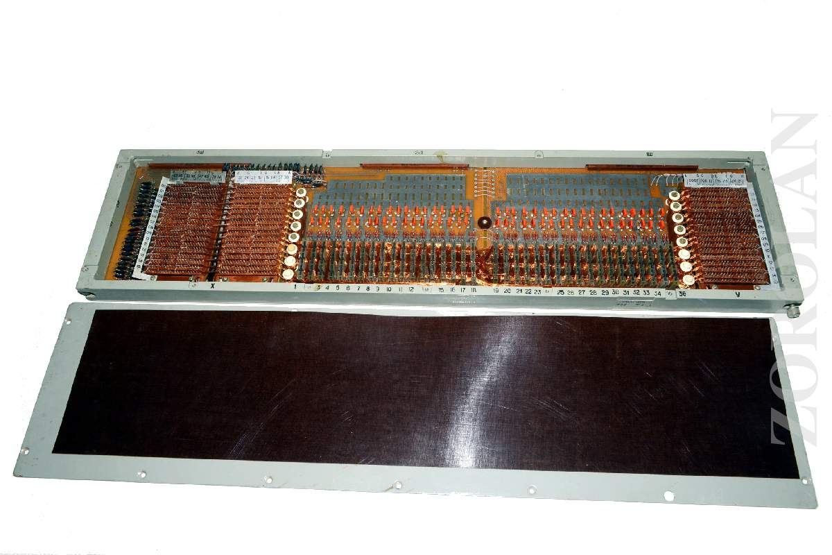 Vintage Rare Big Ferrite Memory Module from Soviet Mainframe ES1030 Russian USSR_4