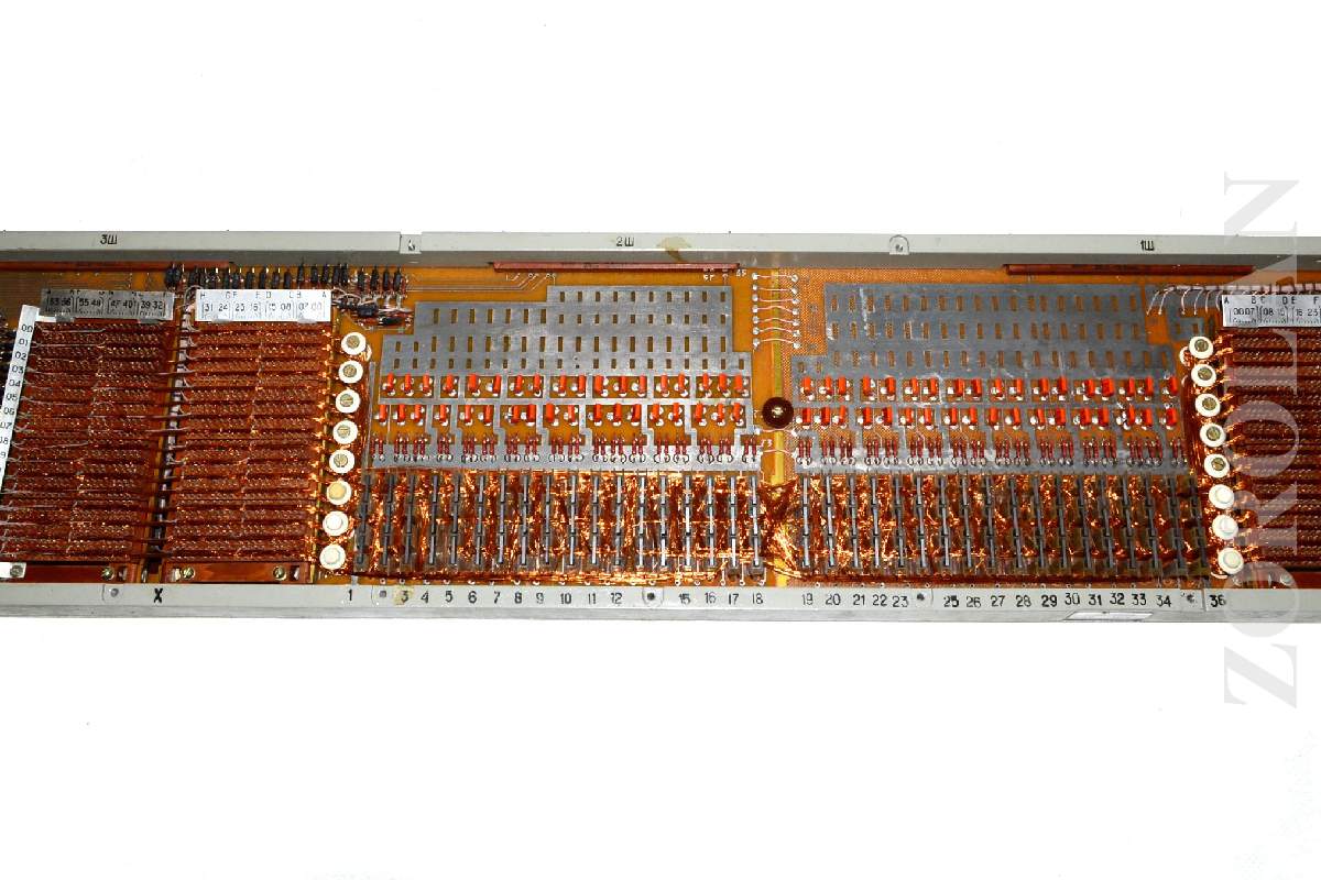 Vintage Rare Big Ferrite Memory Module from Soviet Mainframe ES1030 Russian USSR_6