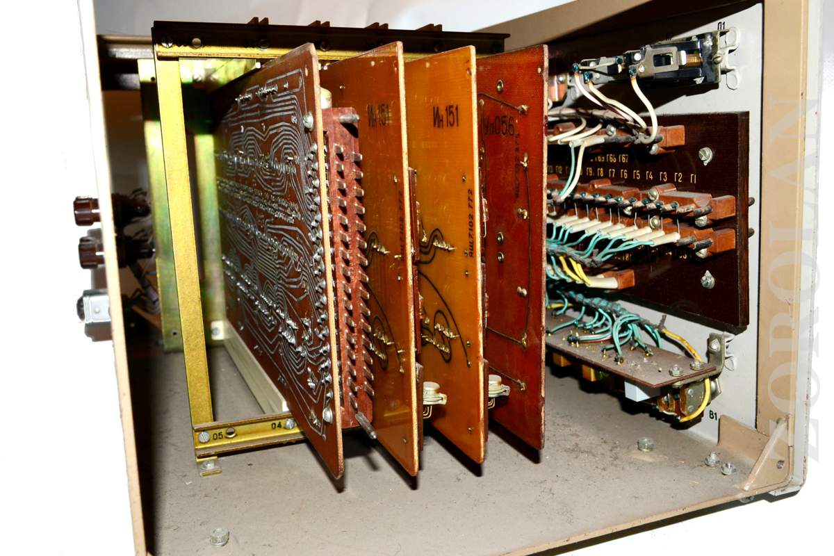 Vintage Soviet RARE Control Panel from EVM MIR-2 Mainframe ES Russian USSR_1_2_3_4_5_6_7_8_9_10