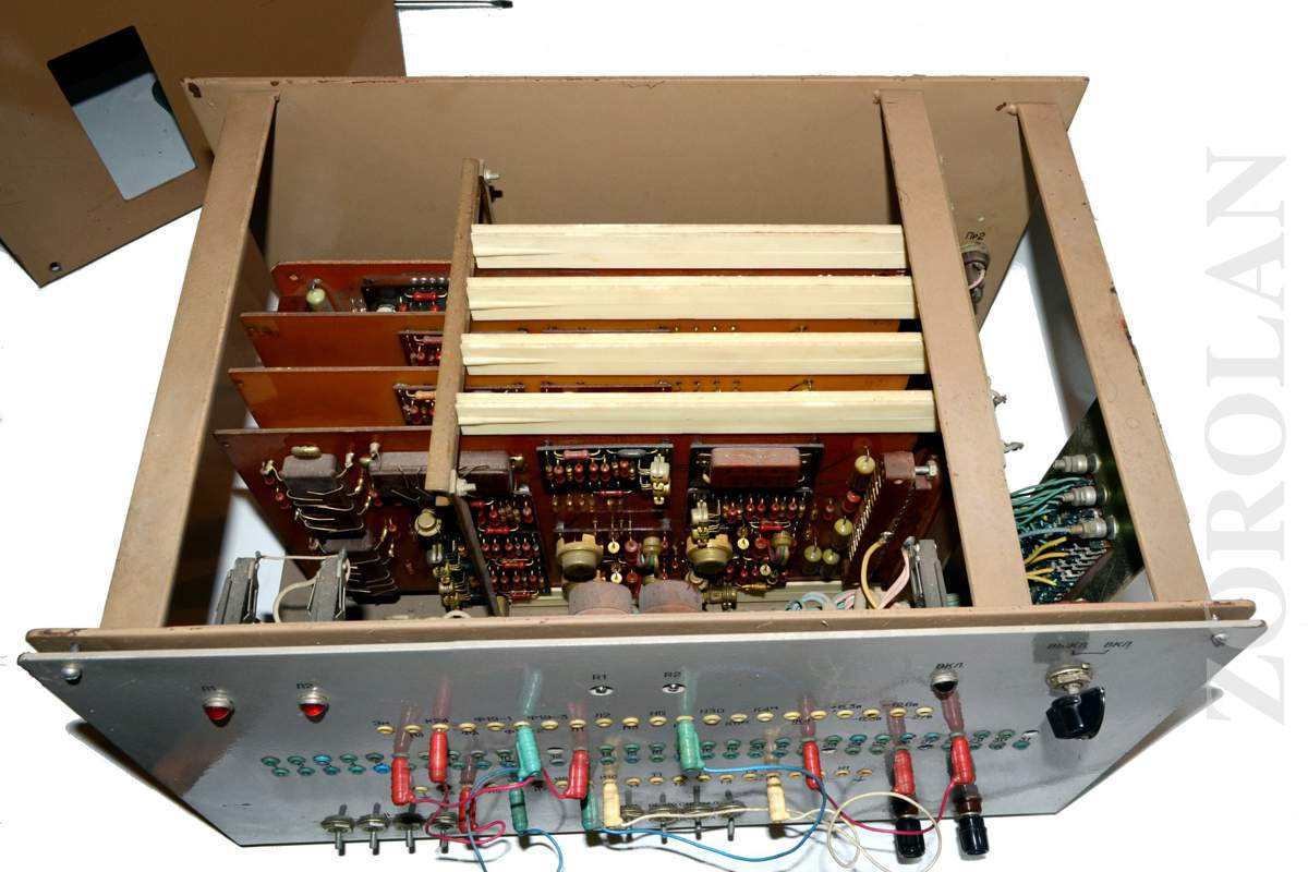 Vintage Soviet RARE Control Panel from EVM MIR-2 Mainframe ES Russian USSR_1_2_3_4_5_6_7_8_9