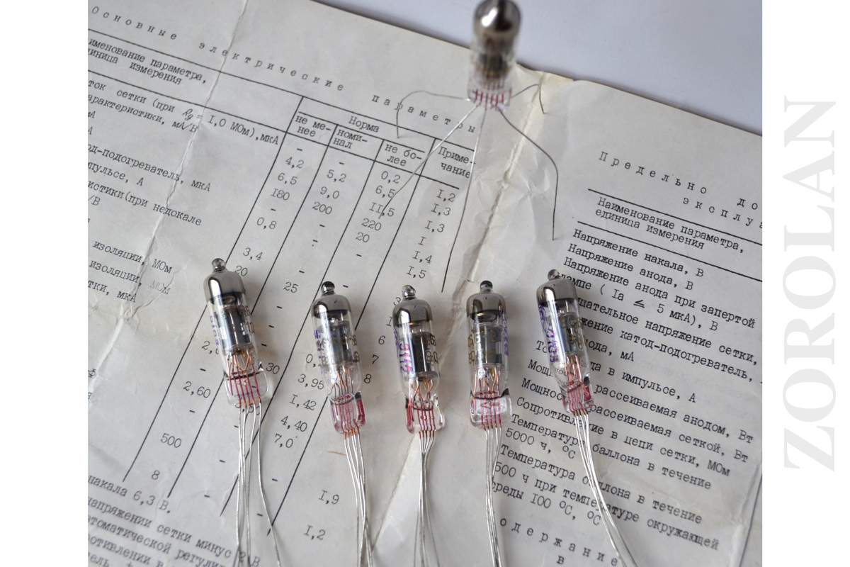 6S6B-V Audiophile Triode Miniature Tube Soviet MATCHED DATE 03/1989 NEW_1_2_3_4_5_6_7_8_9_10