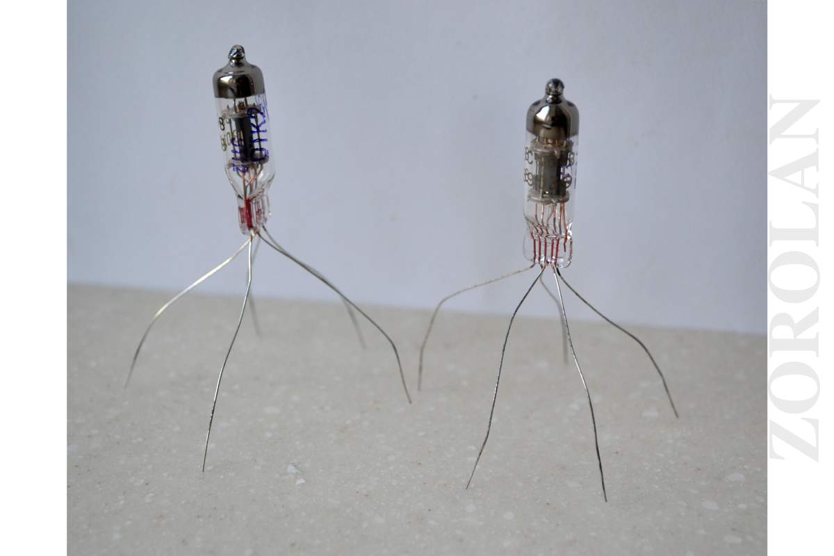 6S6B-V Audiophile Triode Miniature Tube Soviet MATCHED DATE 03/1989 NEW_1_2_3_4_5_6_7_8